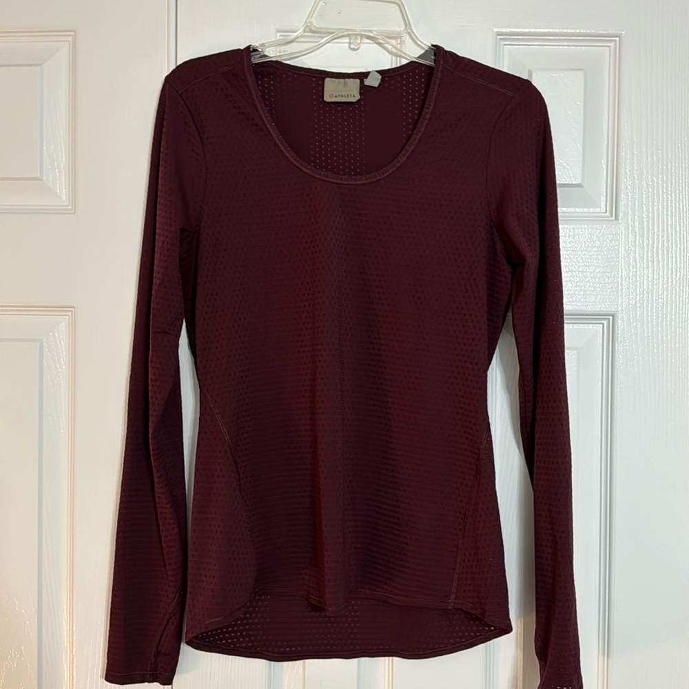 Athleta Mesh Athletic Top